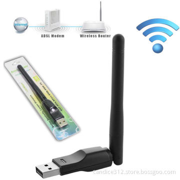802.11n nano wireless lan network card 150mbps usb wifi adapter ralink rt5370 for mag250/254 set top box